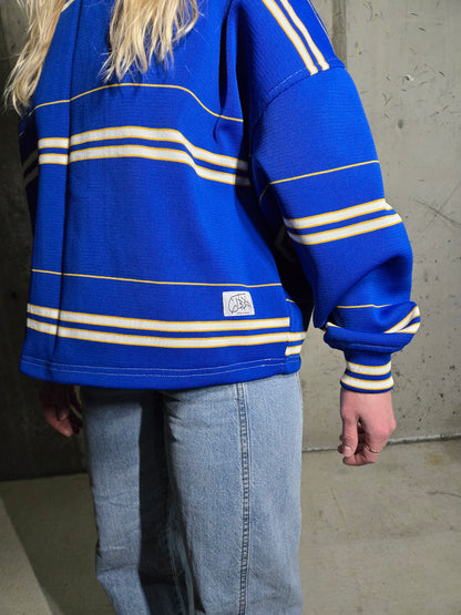 DS Varsity Stripe Sweater | Chelsea Blue - Small