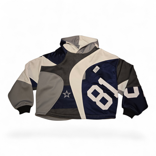 TO Dallas Cowboys Rework Crop Hoodie - Women's Medium