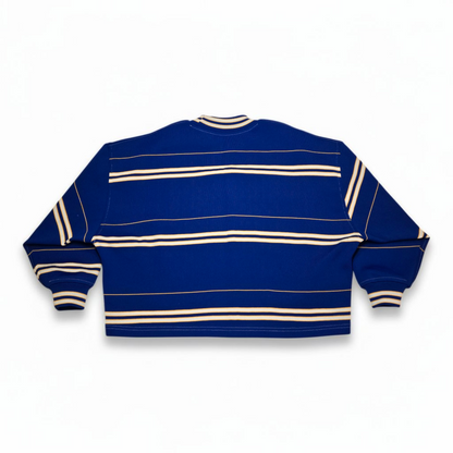 DS Varsity Stripe Sweater | Chelsea Blue - Small