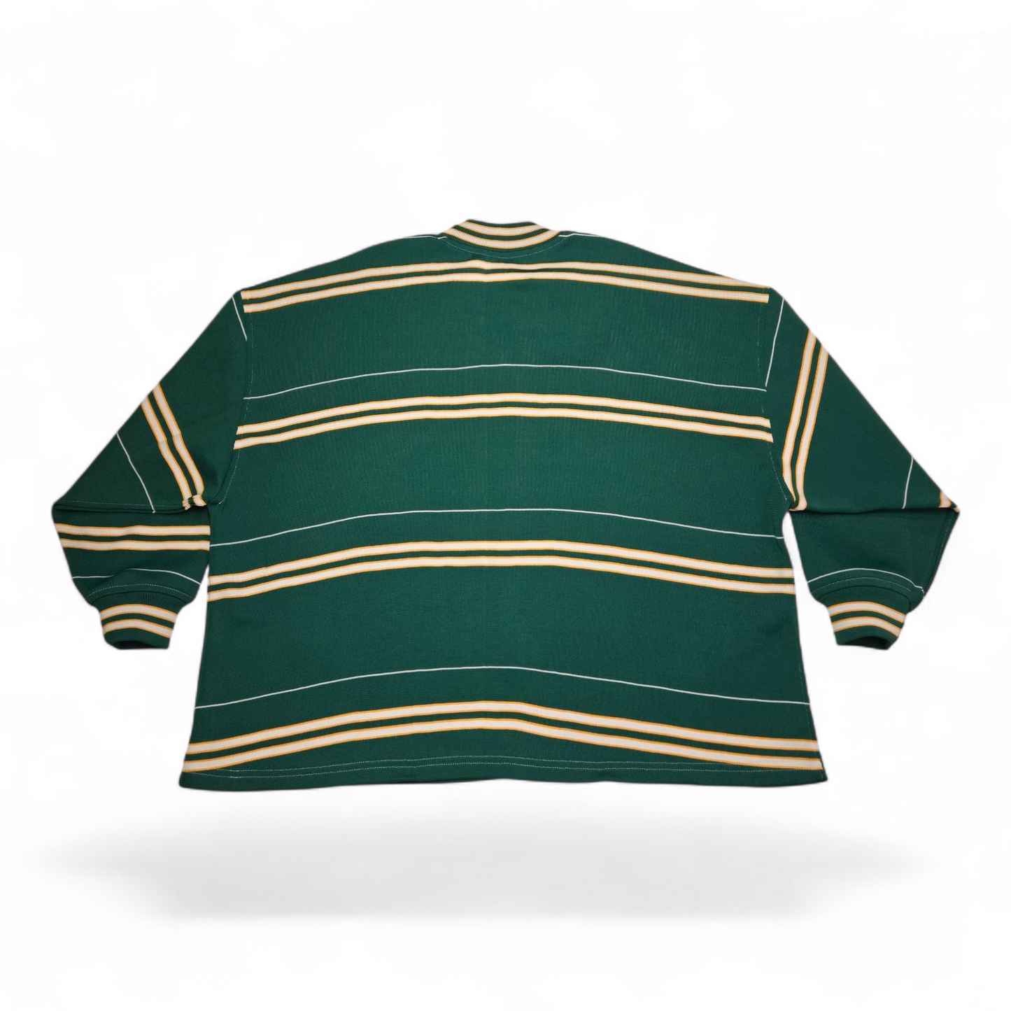 DS Varsity Stripe Sweater | Packer Green - Large