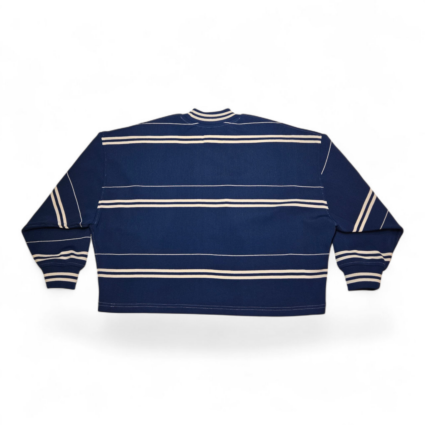 DS Varsity Stripe Sweater | Atlantic Blue - Small