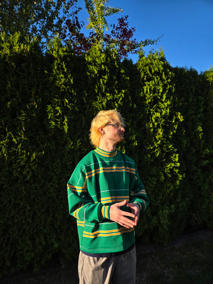 DS Varsity Stripe Sweater | Lucky Charms - Medium